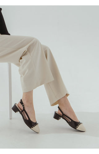 Robery Chain Slingback 4cm