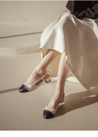 Robery Chain Slingback 4cm