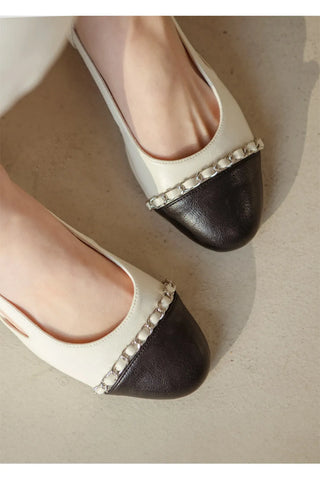 Robery Chain Slingback 4cm