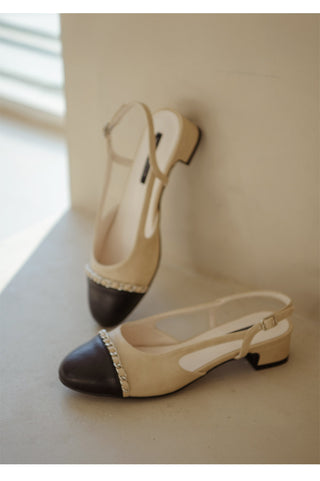 Robery Chain Slingback 4cm