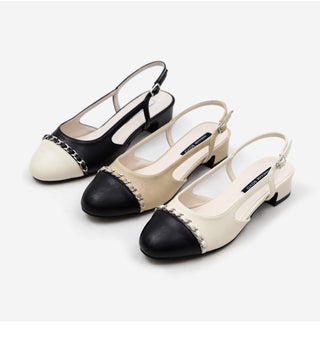 Robery Chain Slingback 4cm