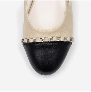 Robery Chain Slingback 4cm