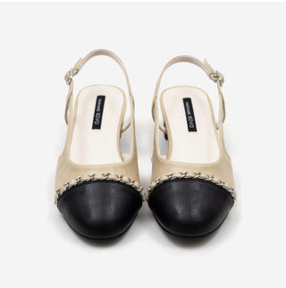 Robery Chain Slingback 4cm