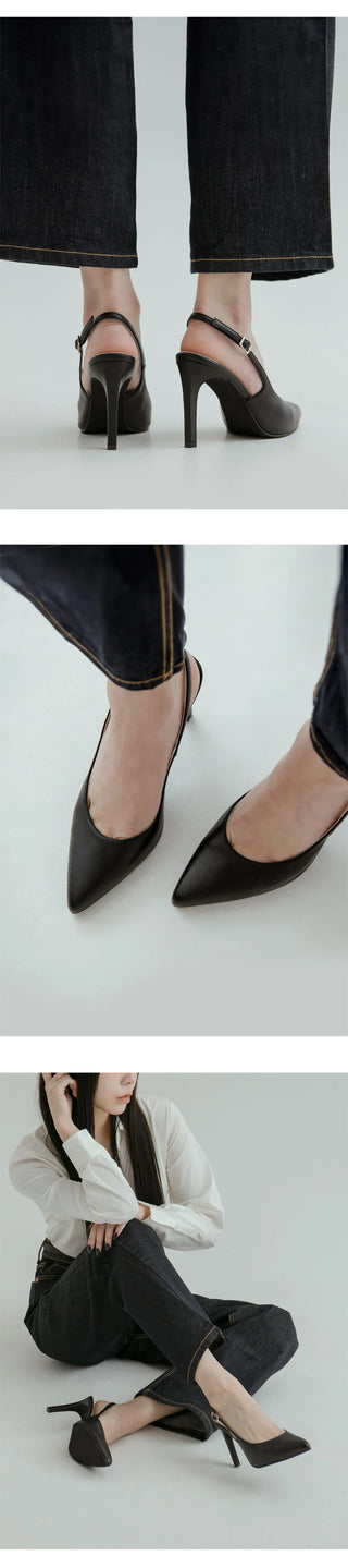Marilly Stiletto Slingback Heel 1 3 5 7 9cm