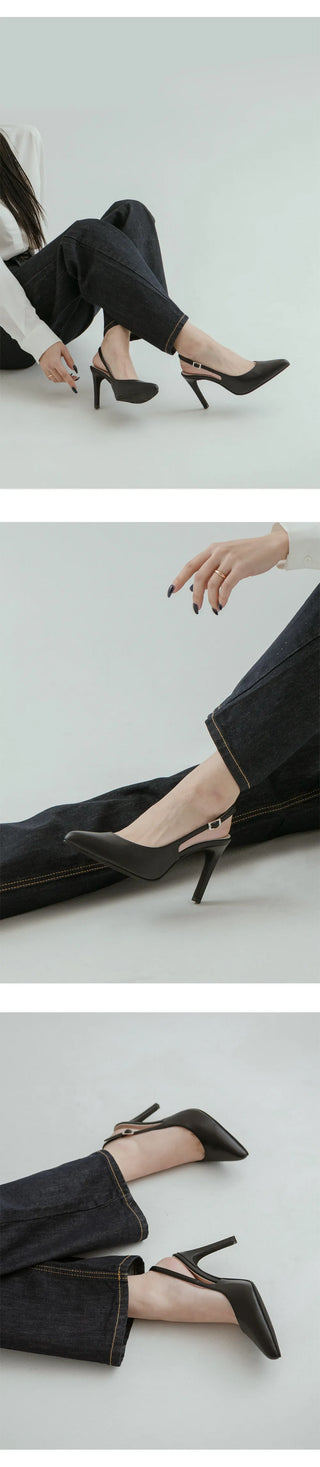 Marilly Stiletto Slingback Heel 1 3 5 7 9cm
