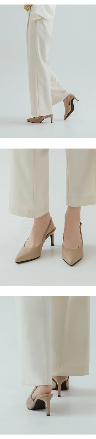 Marilly Stiletto Slingback Heel 1 3 5 7 9cm