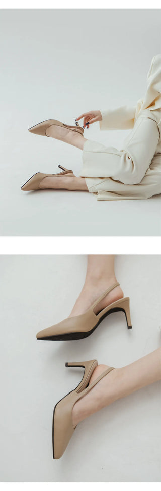 Marilly Stiletto Slingback Heel 1 3 5 7 9cm