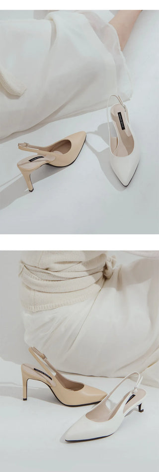 Marilly Stiletto Slingback Heel 1 3 5 7 9cm