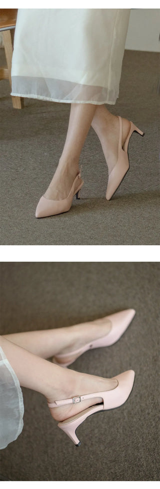 Marilly Stiletto Slingback Heel 1 3 5 7 9cm