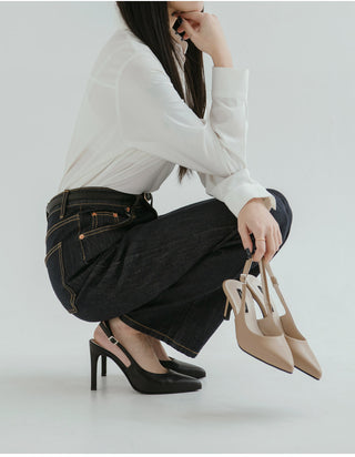 Marilly Stiletto Slingback Heel 1 3 5 7 9cm
