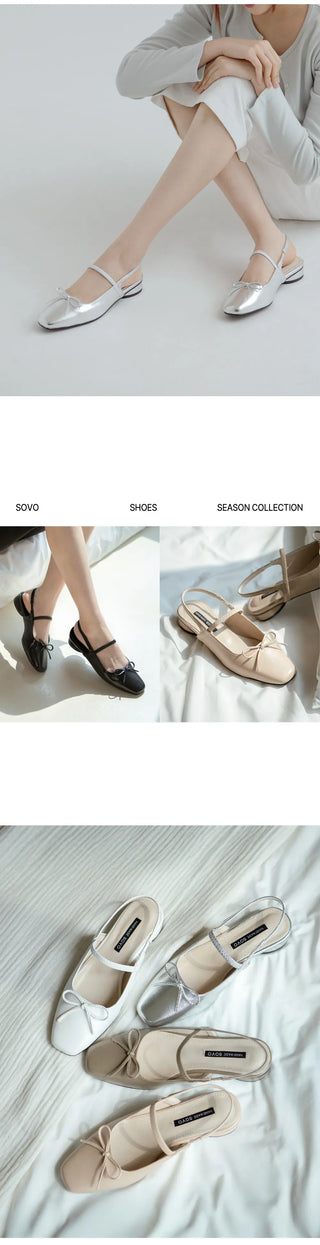 Ilight Ribbon Flat Slingback 2cm
