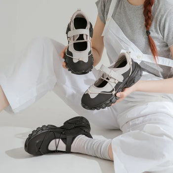 Melinge Mary Jane Platform Sneakers 5cm