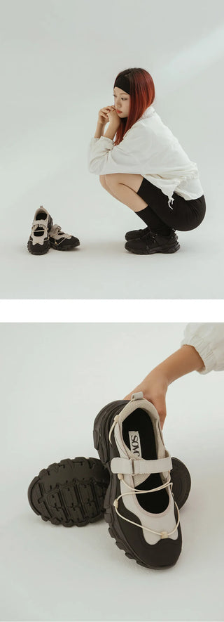 Melinge Mary Jane Platform Sneakers 5cm