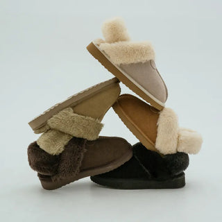 Corni Cowhide Fur-lined Slingback 3cm