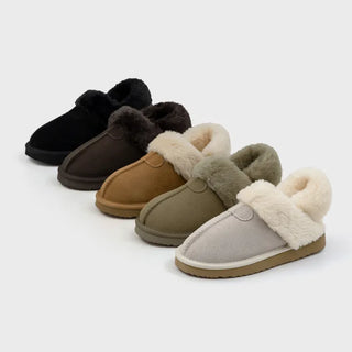 Corni Cowhide Fur-lined Slingback 3cm