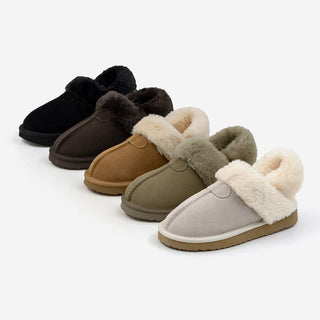 Corni Cowhide Fur-lined Slingback 3cm
