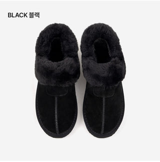 Corni Cowhide Fur-lined Slingback 3cm