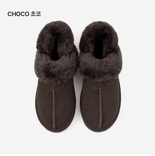 Corni Cowhide Fur-lined Slingback 3cm