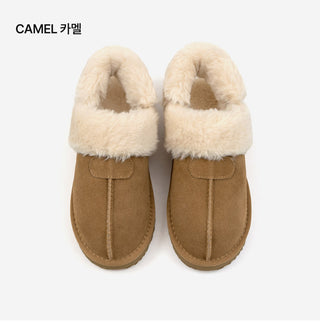 Corni Cowhide Fur-lined Slingback 3cm