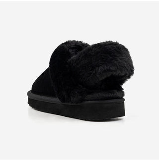 Corni Cowhide Fur-lined Slingback 3cm