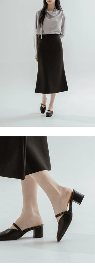 Casar Square Loafers 2cm 5cm