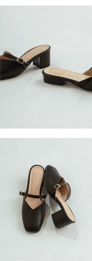 Casar Square Loafers 2cm 5cm