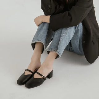 Casar Square Loafers 2cm 5cm
