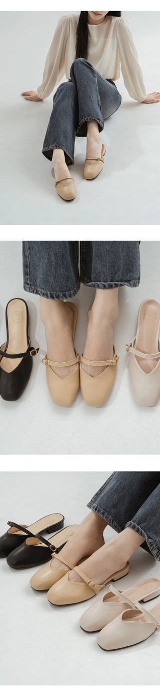 Casar Square Loafers 2cm 5cm