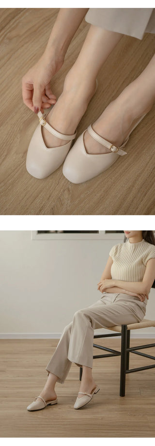Casar Square Loafers 2cm 5cm
