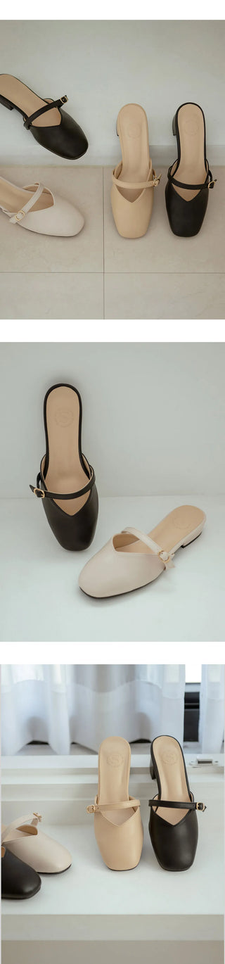 Casar Square Loafers 2cm 5cm