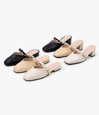 Casar Square Loafers 2cm 5cm