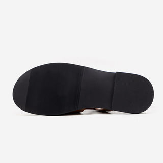 Marie Ethnic Flat Sandals 1cm