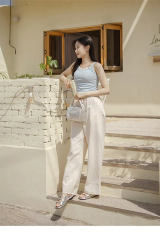 Leti 1cm Strap Flat Sandals