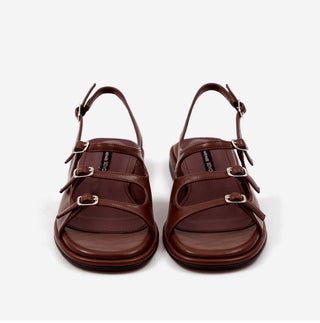 Leti 1cm Strap Flat Sandals
