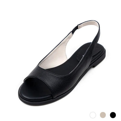 Papf slingback flat shoes 1cm
