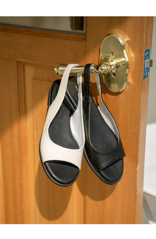 Papf slingback flat shoes 1cm