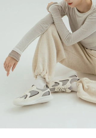 HOT New Arrival 4cm Waist Mesh Sneakers