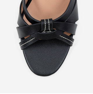 Veroni Cowhide Slipper Mules 8cm