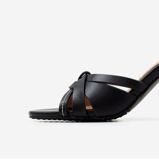 Veroni Cowhide Slipper Mules 8cm