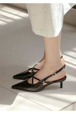 Andys Strap Slingback Sandals 5cm