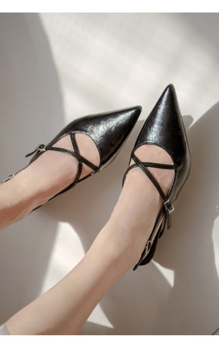 Andys Strap Slingback Sandals 5cm