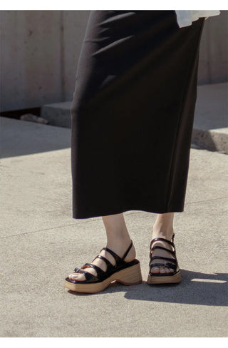 Broto Strap Platform Sandals 6cm