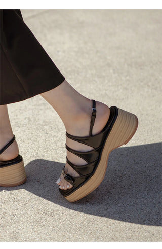 Broto Strap Platform Sandals 6cm