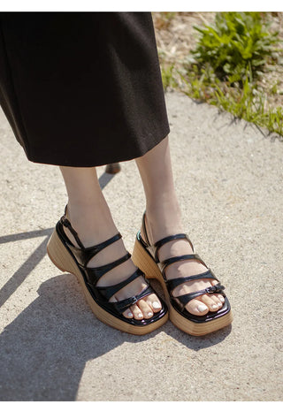 Broto Strap Platform Sandals 6cm