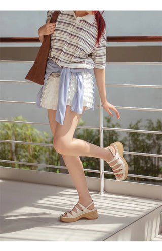 Broto Strap Platform Sandals 6cm