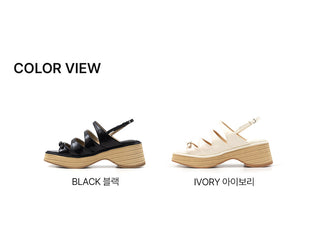 Broto Strap Platform Sandals 6cm