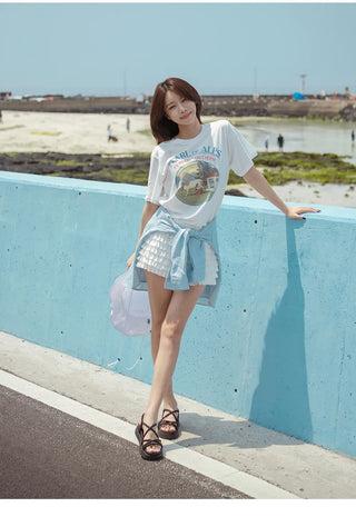 SUMMER Blackjack Platform Strap Sandals 5cm