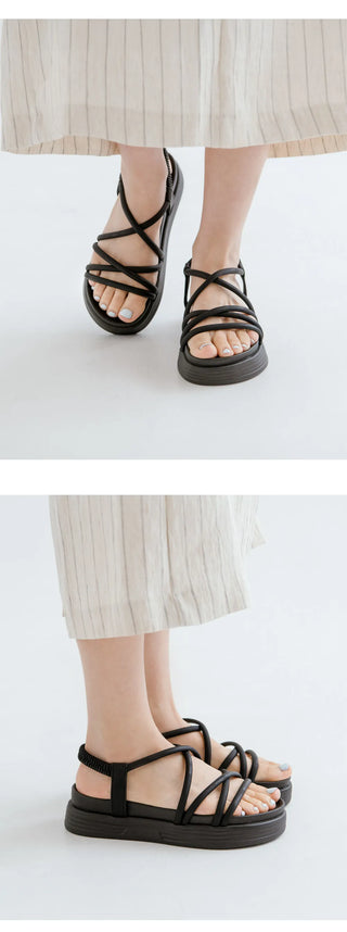 SUMMER Blackjack Platform Strap Sandals 5cm