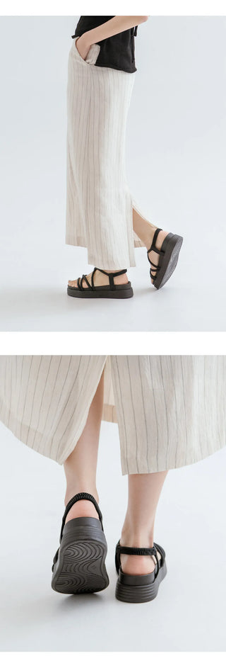 SUMMER Blackjack Platform Strap Sandals 5cm