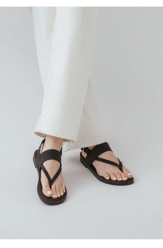 Paula's Flip-flop Strap Flat Sandals 2cm